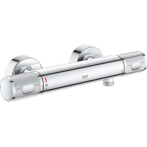 Mitigeur thermostatique Douche GROHE Precision Feel - Chromé - Economie d'eau - Métal (1/5)