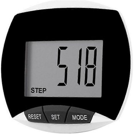 Podomètre pour seniors, compteur de pas électronique précis pour la marche.