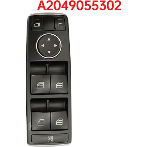 2049055302 A2049055302 is applicable to the left front window regulator switch button of a Mercedes-Benz X204. (1/4)