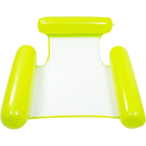Hamacs et chaises longues aquatiques, matelas de natation gonflables, jouets pour fêtes à la piscine