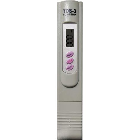 Testeur TDS numérique portable pour la qualité et la pureté de l'eau (température/ppm) : stylo testeur TDS pour eau potable, aliments, piscines, spas et aquariums. (1/5)