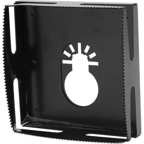 Fraise carrée en acier rapide pour rainurer le bois, outil de coupe de rainures pour perceuse électrique, fraise à rainurer haute vitesse (1/5)