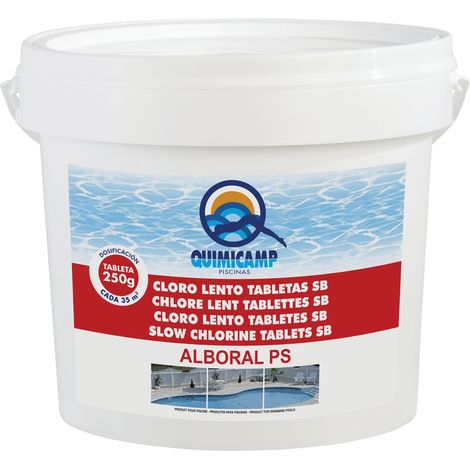 Quimicamp Chloro Alboral PS Slow QP 250g 20 Tabletten