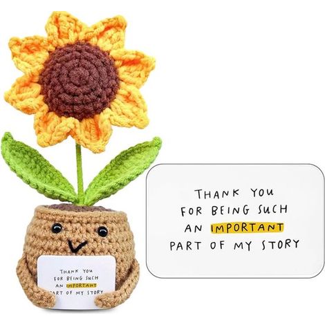 Regalos de girasoles,Para mujeres y hombres,Planta de apoyo emocional,Deseando una pronta recuperación,Regalo de agradecimiento,6,515 cm (1/5)