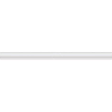 Tube mural DN32 500 mm blanc mat (1/2)