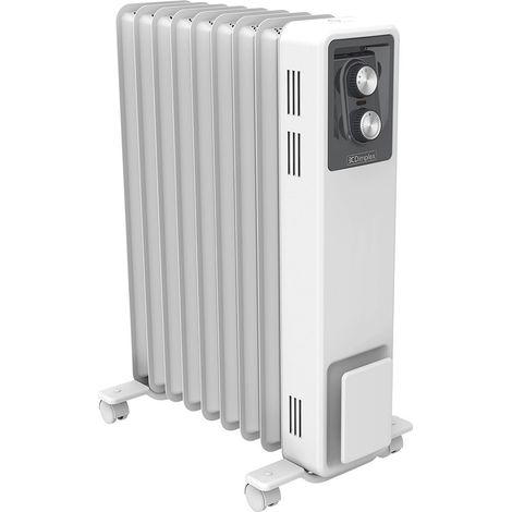 Dimplex Rippen-Radiatoren 2,5kW, RD 1011TS Ölfreie Ausführung, 11 Rippen, 500000695