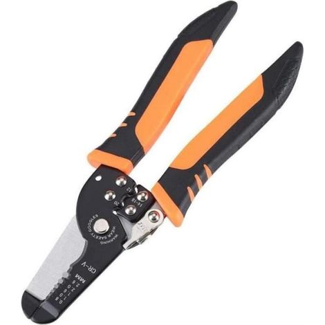 Pince à dénuder Pince à dénuder Pince à sertir Outils de quincaillerie - 3 en 1, 180mm, 1pc
