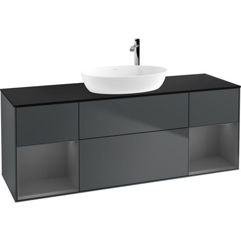 Villeroy & Boch F982GKHG Armoire sous lavabo Finion F98 (1/2)