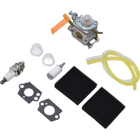 Kit de Carburateur Carb, Remplacement du Carburateur avec Joint, Ampoule D'amorçage, Tube D'huile, Filtre de Bougie D'allumage pour Souffleur 545081855 PP320 P325 XLB GBV 325 BVM200VS PPB1838LE (1/5)