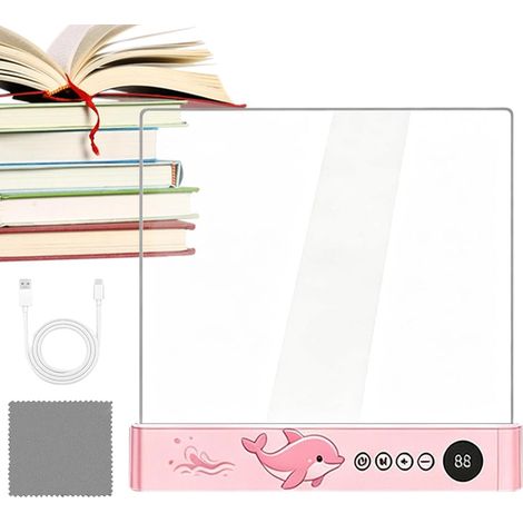 Panneau lumineux plat pour page 1200 mAh Rechargeable, Gradation (1/5)