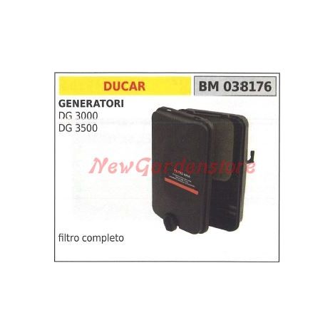 Filtro aria DUCAR  generatore di corrente elettrica DG 3000 3500 038176