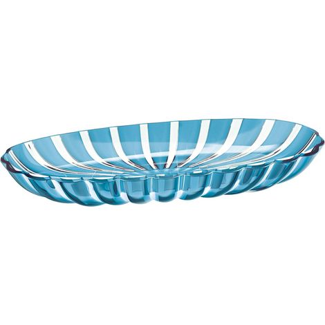 Plat De Service "Dolcevita", Bio-Based Plastic, Turquoise, 38x19xh4,5 (1/2)