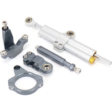 Pièces de modification pour moto Yamaha YZF R7 2021-2023 : stabilisateur de direction avec amortisseur en titane.