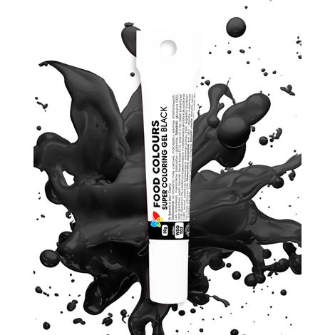 Colorant noir en gel 20 g - Tube (1/2)