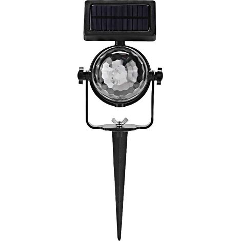 Lumière de projecteur extérieure, Impermeable à l'eau LED Solaire Projecteur Spot Solaire Exterieur Lampe Solaire de LED pour Jardin Éclairage décoratif la fête de Noël