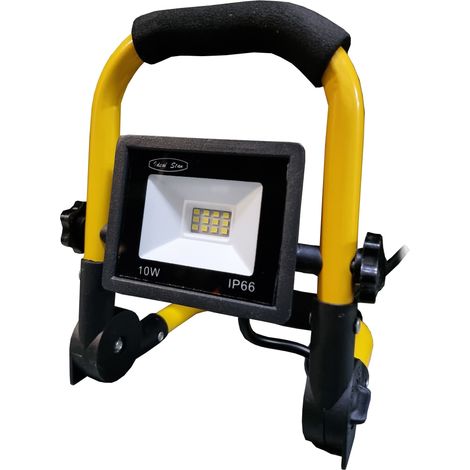 proiettore a led portatile con supporto pieghevole 'ideal star' 20w - 1700 lumen - 6000k (1/3)