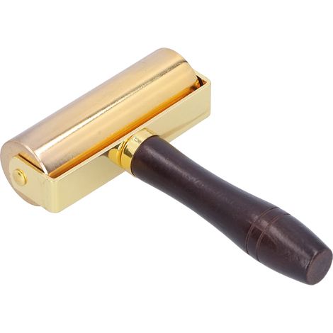 Roulette à repasser bord en cuir, molette de marquage, outil DIY pour lamination et finition, accessoire de travail du cuir (1/5)