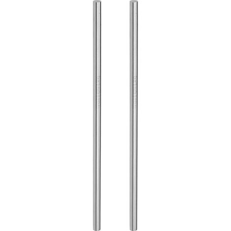 2-Pièces Rond Acier Tige 5mm Diamètre Haut Vitesse Acier Barre (1/5)