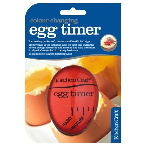 Minuteur œuf Craft colour changing sensible à la chaleur 6 cm