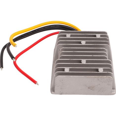 Convertisseur de puissance pour véhicules, CC 24 V vers 12 V, 20 A, 240 W, convertisseur abaisseur CC étanche IP68, adapté aux moteurs, caméras embarquées, voitures et camions. (1/5)