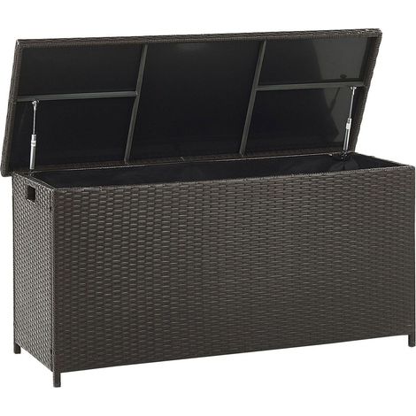 Storage Box MODENA 126 cm 46 cm Brown