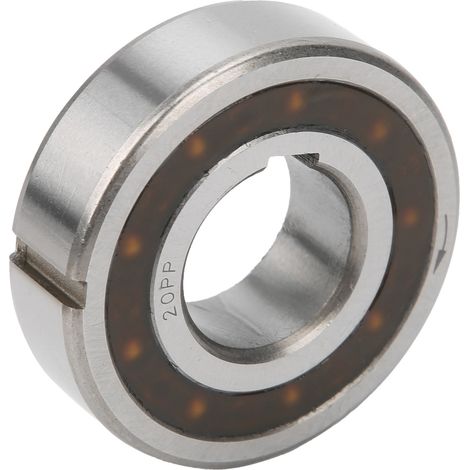 Roulement CSK20PP 6204 avec clavette, haute dureté, pour machines textiles et industrie automobile, 1 pièce (1/5)