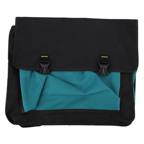 Sacoche à outils de réparation électrique en toile, griffe multifonction, rangement pratique pour bricolage, ceinture porte-outils, pochettes multiples, robuste et légère. (1/5)