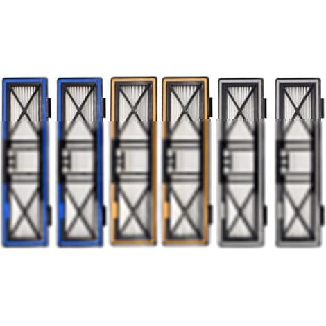 FOREHILL 6er-Pack Ersatz-HEPA-Filter, kompatibel mit Neato D10 D9 D8 D7 D6 D4 D3 D5 D70 D75 D85 70E D85 Saugrobotern (1/5)
