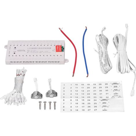 Kit de detección de movimiento humano con luz LED de 12 V/24 V CC, controlador de sensor inteligente para escaleras. (1/4)