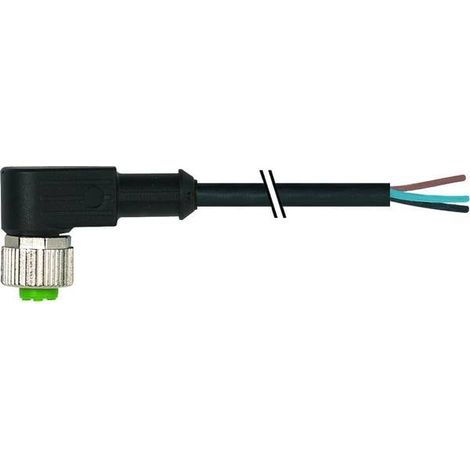 Connettore M12 Murrelektronik nero 4 pin PVC 3m cavo