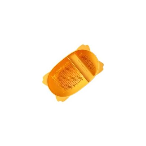 (22x13cm)Panier Égouttoir Évier Forme de Selle Panier de Rangement Multifonctionnel pour Cuisine Égouttage Pratique des Fruits et Légumes et Facile (1/4)