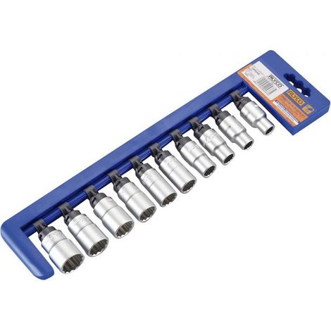 Set 10 douilles 1/2 bi-hexagonales 10-22 mm ALYCO 190433