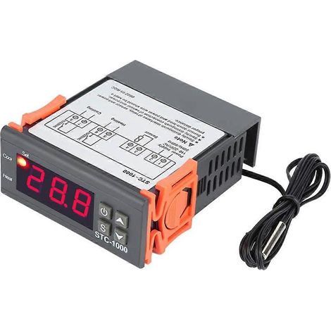 Contrôleur de température numérique STC-1000 110-220 V. thermostat. thermorégulateur. relais pour incubateur. LED 10 A (1/5)