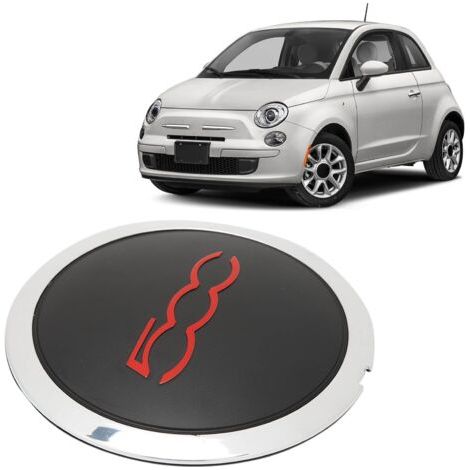 Pair - Capuchon de moyeu de roue central pour FIAT 500 (2012-2022) – Résistant à la chaleur – Prévention des liquides – OEM 68078419AC (1/5)