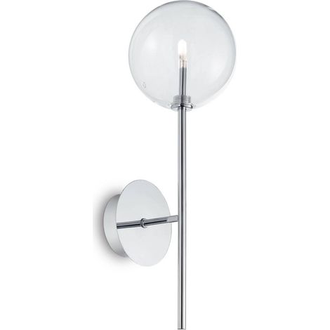 Ideal Lux Equinoxe - 1 Licht Wandleuchte Chrom