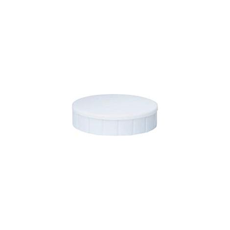 Magneti moderni bianchi 32 mm - confezione da 10 (1/4)