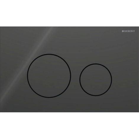 GEBERIT 115628SJ1 Sigma 40 Plaque de commande, pour chasse à double volume (1/2)