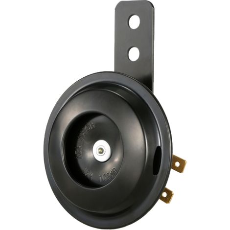 Klaxon électrique miniature Φ71mm en métal, ultra puissant, étanche, 12V, 105dB, universel pour moto (1/5)