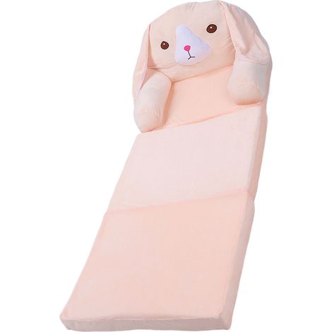 Canapé enfant pliant rose chien, canapé convertible en couche souple pour enfants, lit canapé 3 couches pour maison hôtel maternelle (1/5)