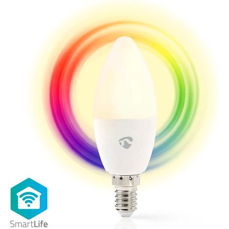 Nedis SmartLife lampadina connessa multicolore E14 4,9W (1/5)