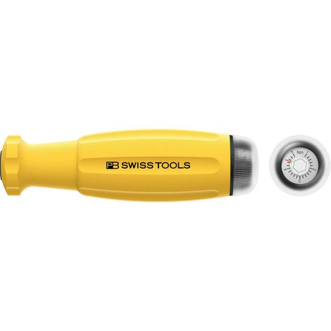 PB Swiss Tools Drehmoment-Schraubendreher, mit Skala, Wechselklingenaufnahme, ESD, 500 cN·m