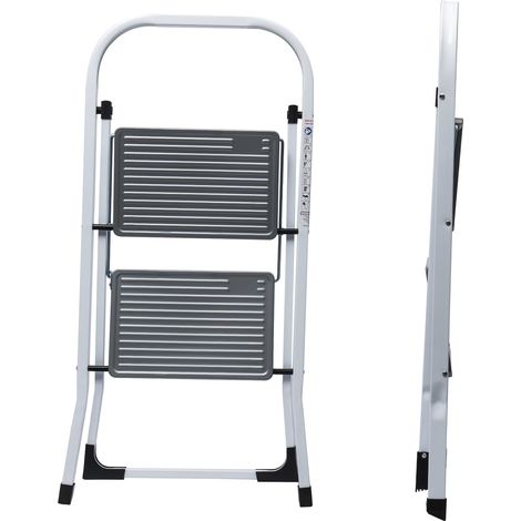 Klappbarer 2-Stufen-Hocker WERKA PRO