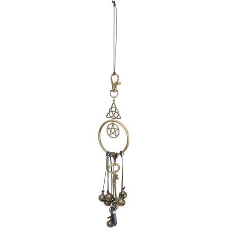 Clochettes Sorcières Anti-Stress - Clés Magiques Anciennes et Carillons Vents Décoratifs pour Porte (1/5)