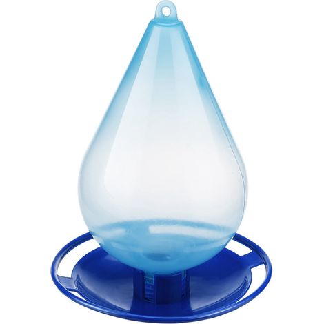 Distributeur De Nourriture Pour Oiseaux - Bac En Plastique Transparent Avec Toit Ouvrant - Pour Jardin Extérieur Ou Cour - 1 Pièce (1/5)