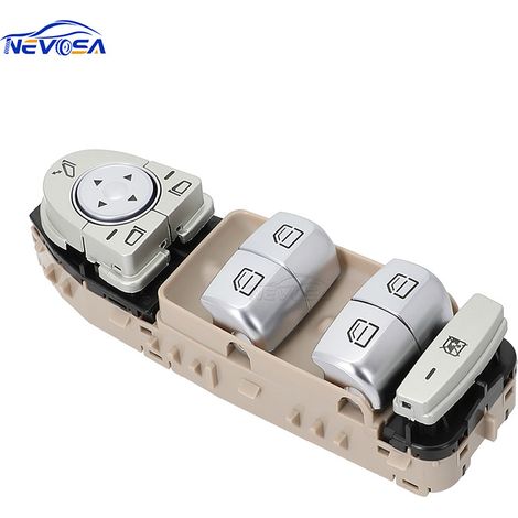 2059056811 is applicable to Mercedes-Benz automotive parts, specifically the power window switch assembly. (1/4)