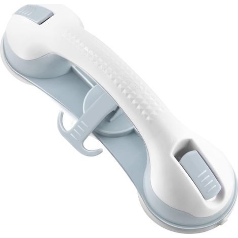 Suction cup grab bars for bathrooms, shower handles for disabled people, the elderly, and those with injuries. Mobility aids. Safety grab bars. (1/5)