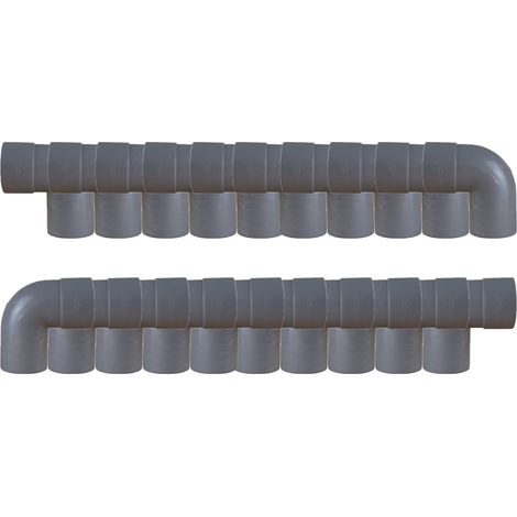 20 raccords PVC 87°30 Mâle/Femelle Ø100 - First Plast (1/5)