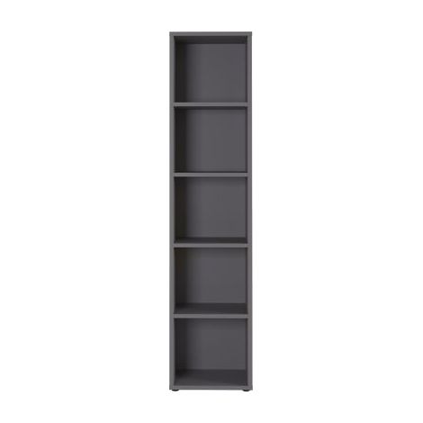 Aktenregal Natalie  HxBxT 1970x450x400 mm  Graphit  Certeo Regal Büroset (1/5)