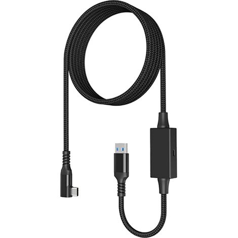 VR Data Cable, 5gbit / S Gear USB3.0 VR Charge Connection Câble 16.4ft pour le Casque PC (1/5)