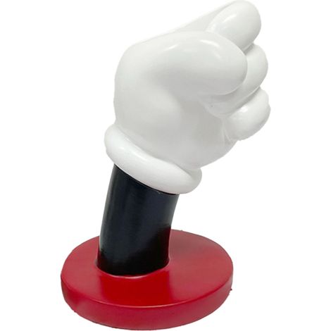 Vase en forme de main, mignon et facile à nettoyer, motif dessin animé, vase décoratif pour plantes et fleurs, idéal pour la maison ou le bureau. (1/5)